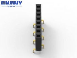 पीसीबी टूटना महिला हेडर, 2.54 मिमी महिला हेडर संपर्क प्रतिरोध 20mΩ अधिकतम