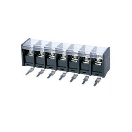10.0 मिमी पिच पीसीबी बाधा सतह माउंट टर्मिनल ब्लॉक 1 * 07P 90 ° सुरक्षा कवर के साथ
