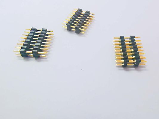 PA6T 2.0MM पिच 2*8P राइट एंगल पिन कनेक्टर UL94V-0