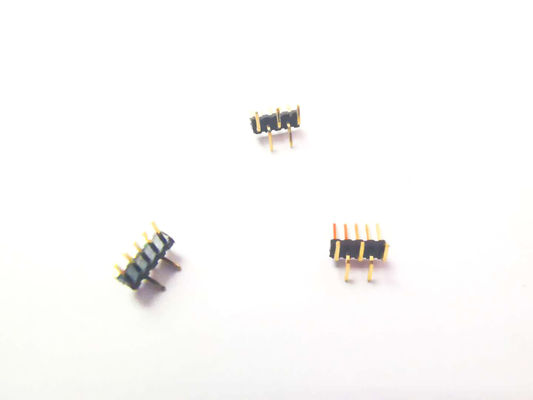 1.27MM पिच 1*5P UL94V-0 PA6T पुरुष पिन हेडर कनेक्टर