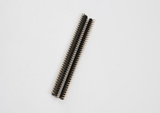 स्वर्णमणि पुरुष पिन हेडर कनेक्टर PH2.54mm L44 2X11P DIP 180 डिग्री