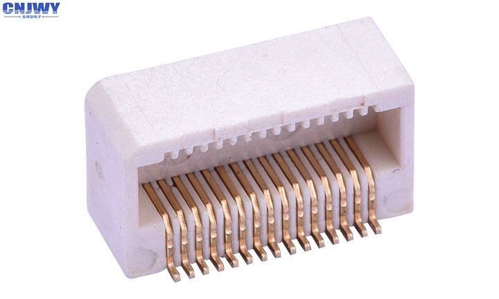 क्षैतिज 30PIN पीसीबी बोर्ड से बोर्ड कनेक्टर मदर सीट ऊंचाई 5.0MM