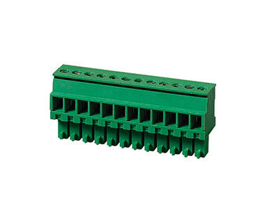 PA66 SN 30-16AWG टर्मिनल ब्लॉक कनेक्टर CPT 3.81mm पिच 1*10P ग्रीन